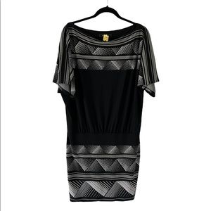BCBG MaxAzria Black & White Dress